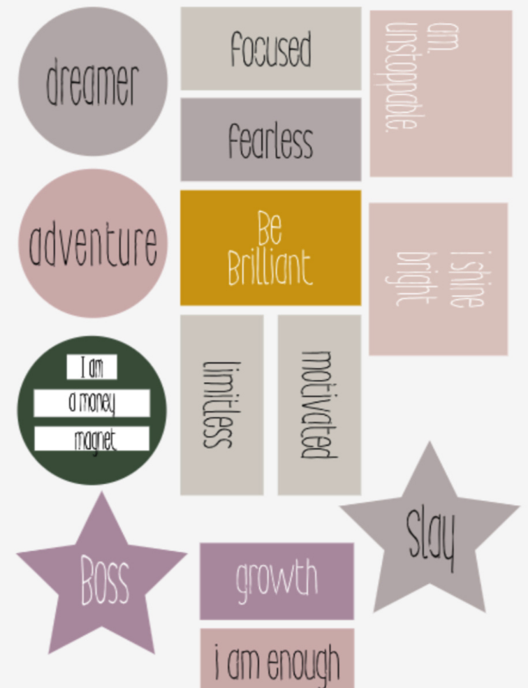 Vision Board Kit for Manifesting