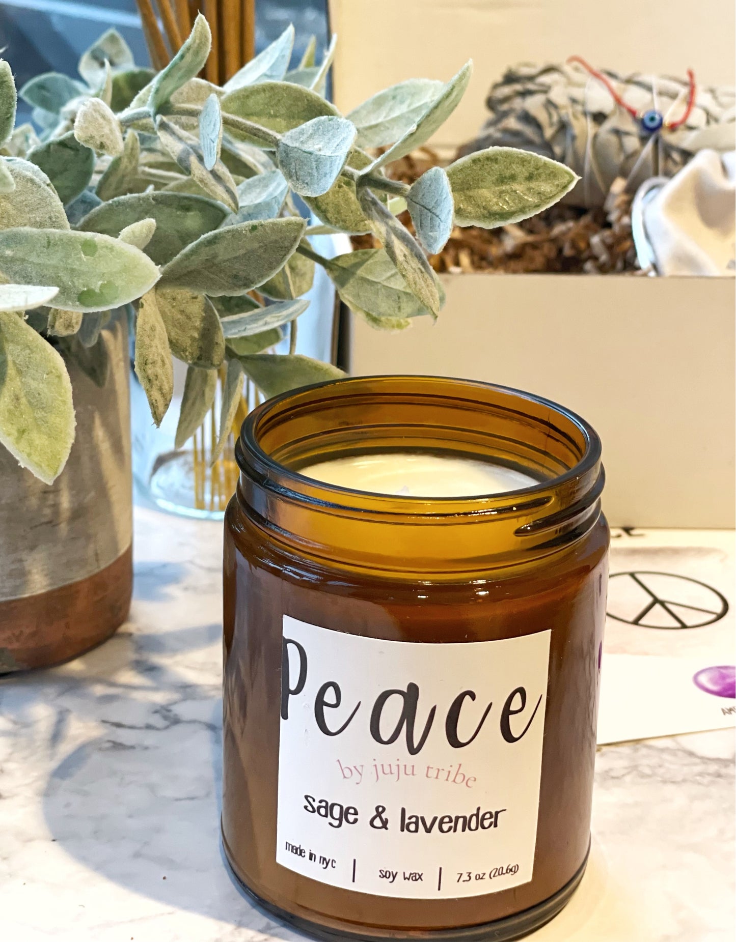 Juju Candle | Intention: Peace